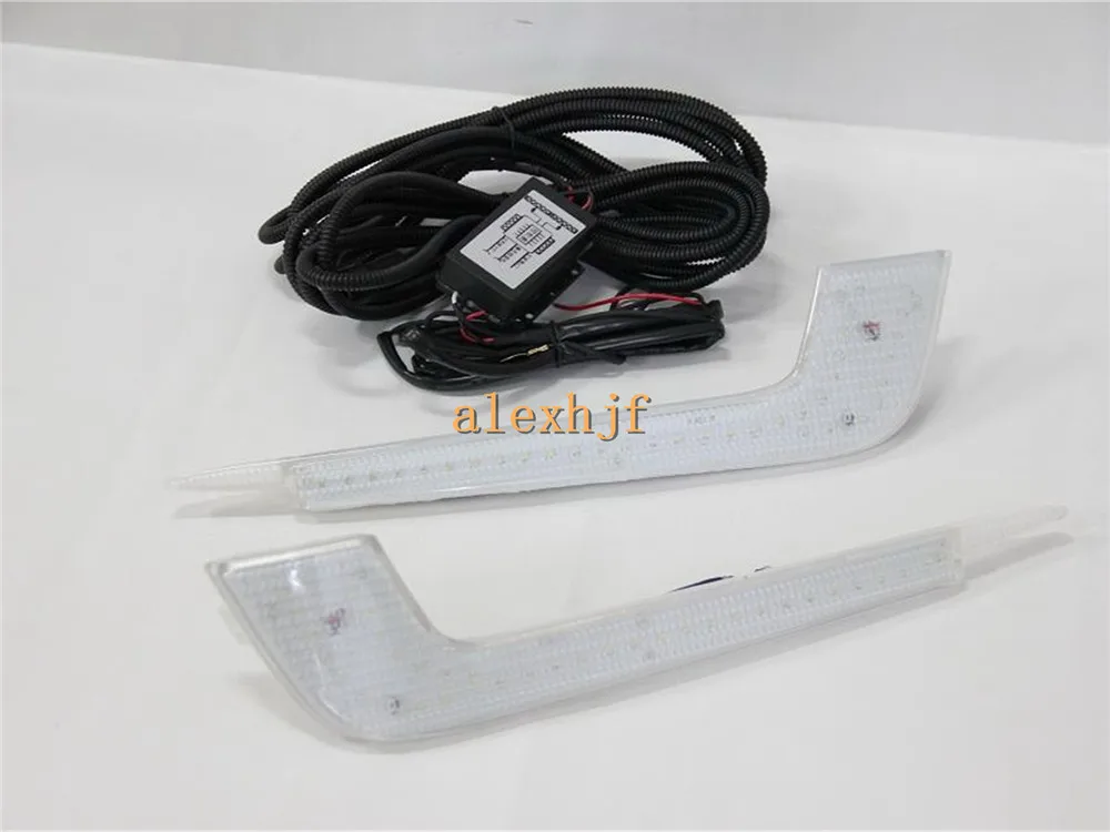 Июля King светодиодный Габаритные огни Светодиодный передний бампер DRL чехол для