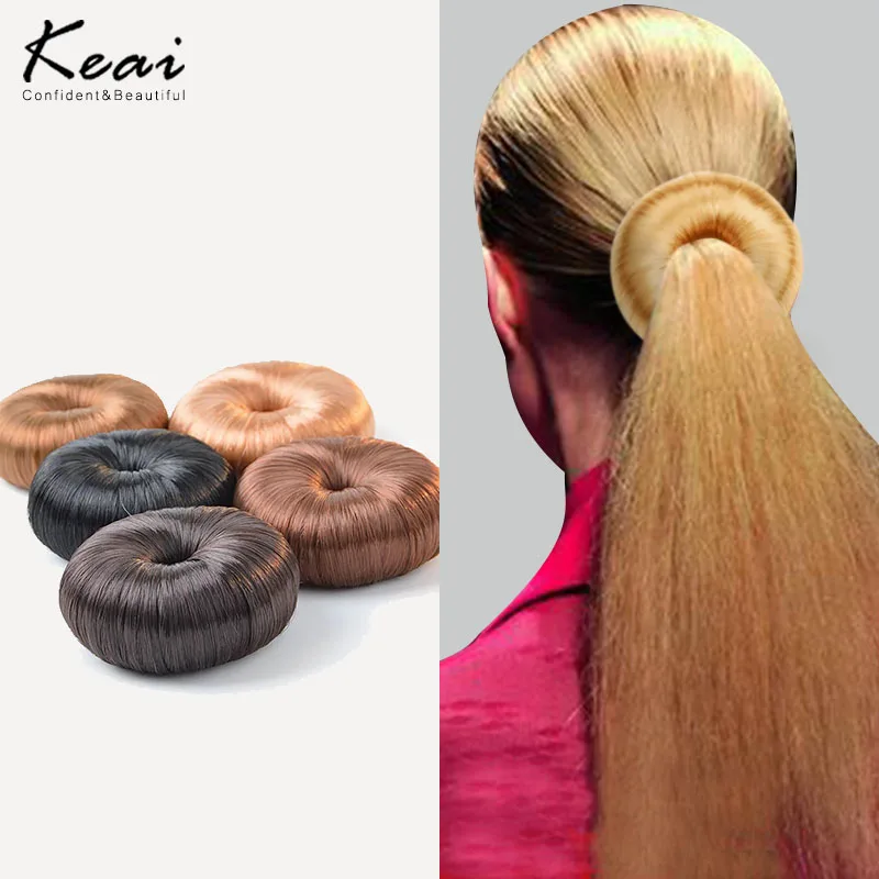 

New Wig Elastic Hair Bands Scrunchie Hair Accessories For Women Tie Hair Ring Rope Ponytail Holder Black Brown Blond Hair