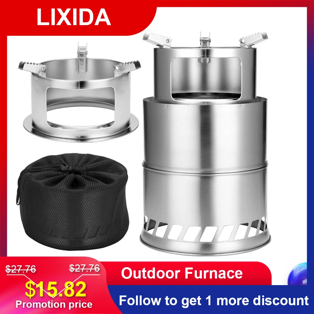 Открытый туристическое снаряжение ветрозащитный дровяные плиты газовой печи