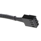 Адаптер Molex TX4 PWM для охлаждения процессора разветвитель вентилятора, с 1 на 5 4 контактов, плетеный кабель питания