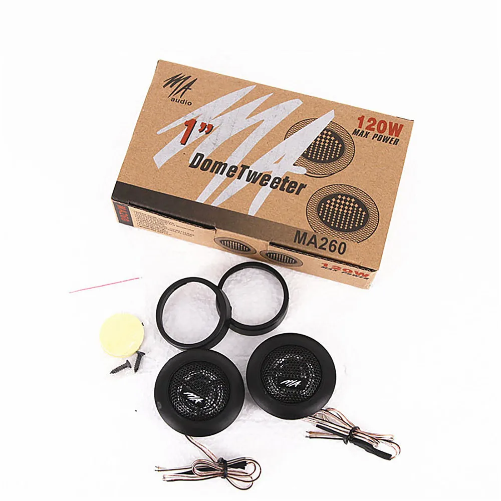 4 Ом 35 Вт автомобильная стереосистема маленький динамик купольная колонка