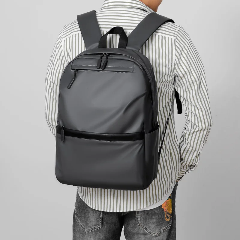 

Рюкзак для мужчин и женщин, модный вместительный деловой дорожный рюкзак для компьютера, портфель для учеников младшей и старшей школы