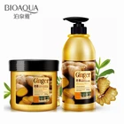 Профессиональный шампунь для волос с имбирем, 400 мл, маска для волос, 500 г, набор средств по уходу за волосами, увлажнение, демпфирование, восстановление, против выпадения волос