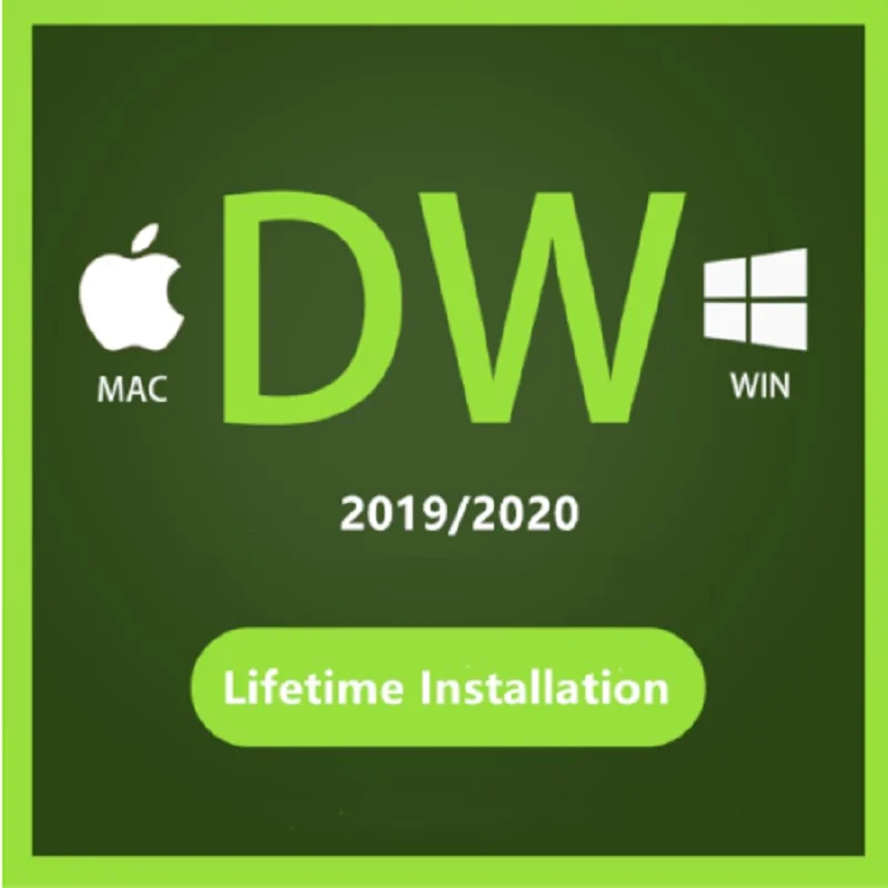 

Software Dreamweaver CC 2020 in Win or Mac Full Version Installation Package Used Free Forever and Quick Delivery