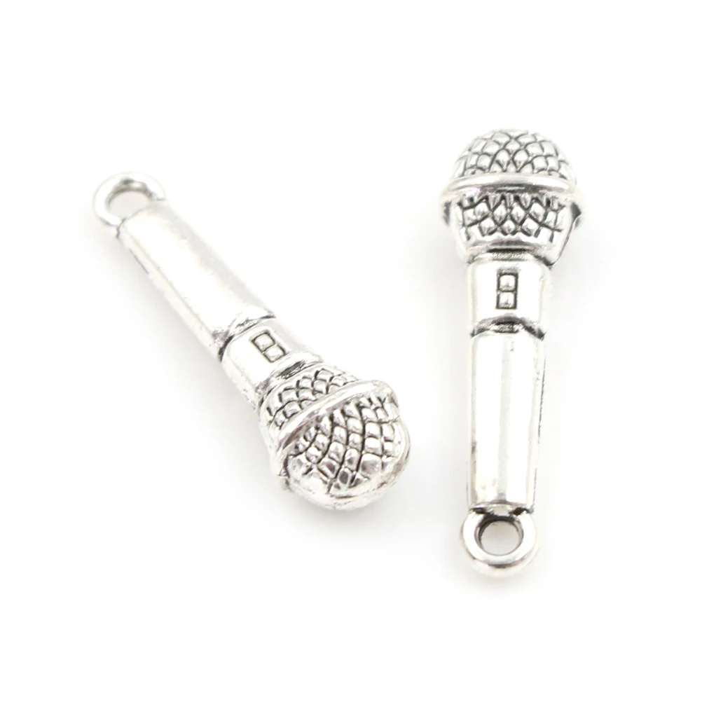 2 шт. Миниатюрные аксессуары для кукольного домика с микрофоном | Игрушки и хобби