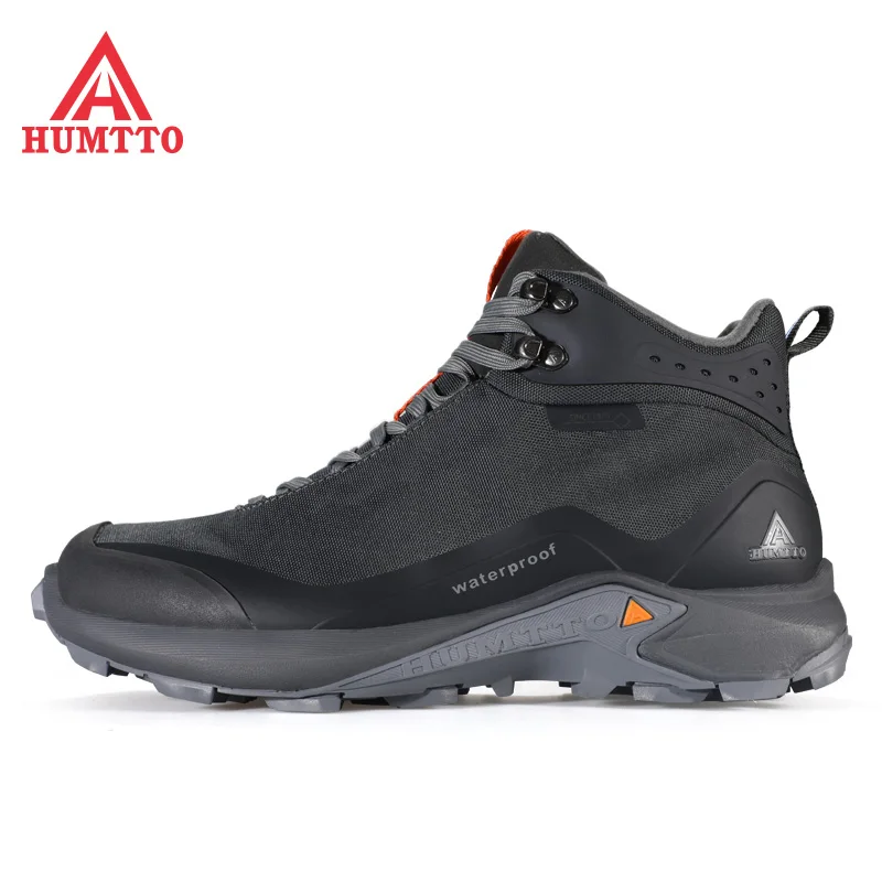 HUMTTO Hiking Shoes Professional Outdoor Climbing Camping Men Boots Mountain Trekking Sneakers Tactical Hunting Sport Shoes Mens
