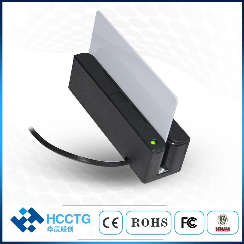 Считыватель карт памяти с магнитной полосой 1/2/3 мм USB-интерфейс кодировщик 3 5
