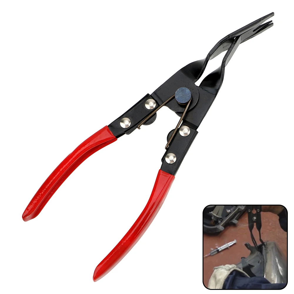 

LEEPEE 1 Pc Car Headlight Lens Opener Buckle Plier Rivet removal tool Light Open Plier Push Down Pincers