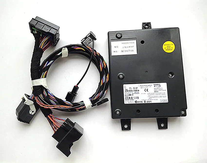 Модуль 9W2 Bluetooth + жгут проводов с микрофоном 1K8 035 730 D для Golf MK6 Jeta MK5 Fit RCD510