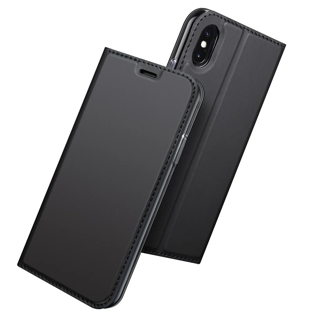 Роскошный кожаный флип-чехол для IPhone X XS Max 7 8 6S Plus SE чехол-книжка Apple XR 11 Pro чехол Hoesje