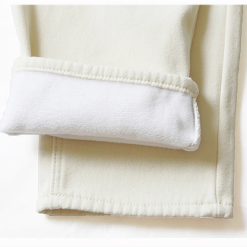 Винтажные бархатные прямые джинсы с высокой талией брюки для женщин уличная