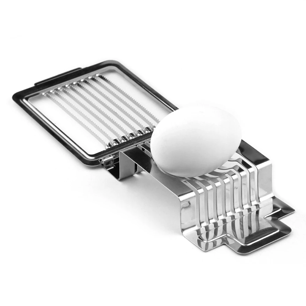 Портативный Нержавеющая сталь яичный нож ручной гриб делитель помидоры срез