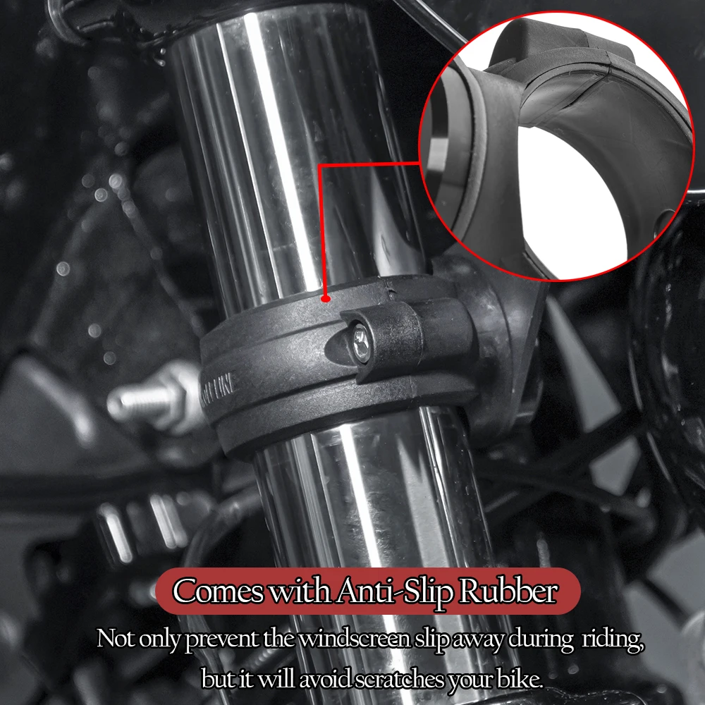 Для Harley с Передней Вилкой 45 мм ветровое стекло мотоцикла дефлектор ветрового