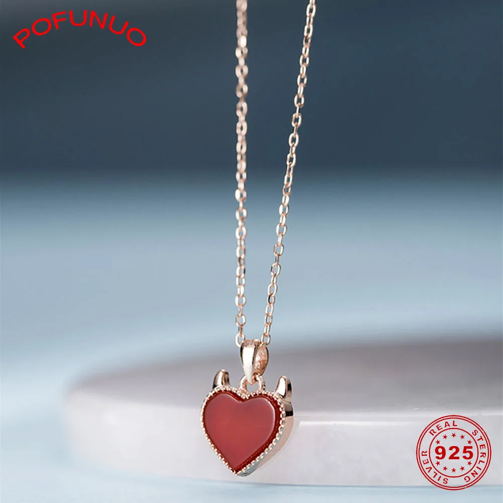 Женское ожерелье из серебра 925 пробы под розовое золото|Ожерелья| |