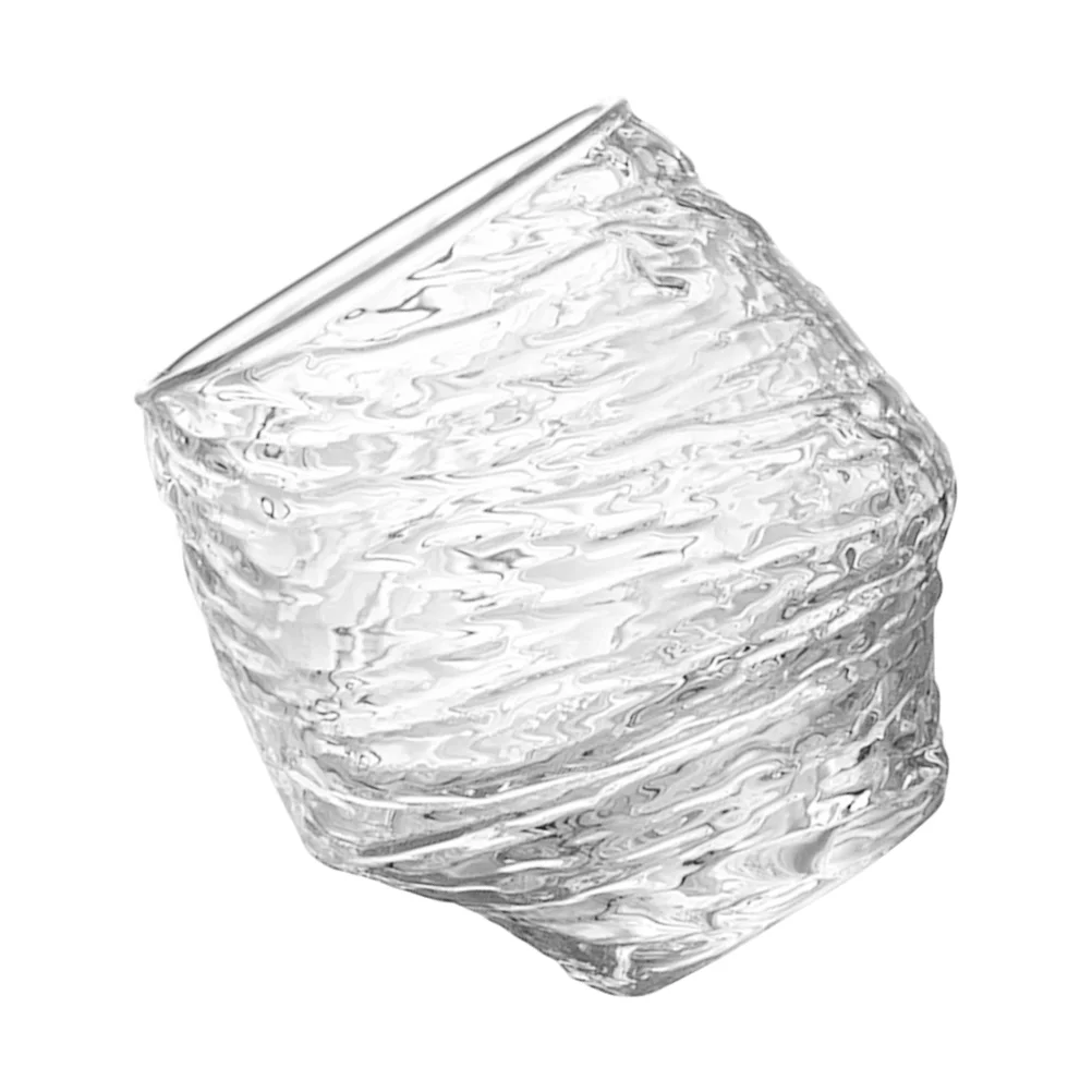 

1Pc Beer Storage Mug Durable Beer Cup Fashion Whiskey Glass Water Glass Cup (Transparent)