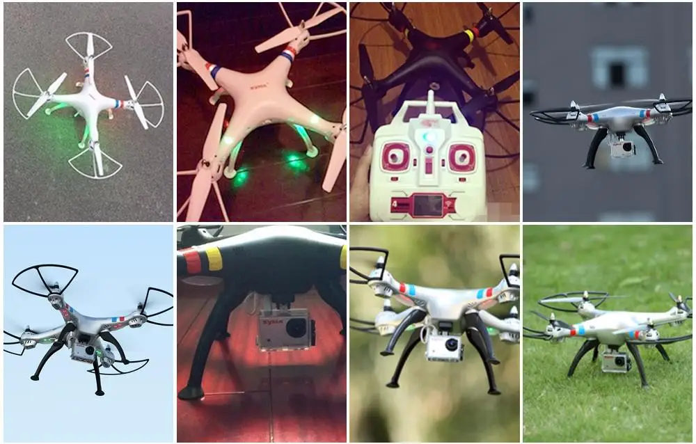 Нет Дрон SYMA profissial X8HG(X8G апгрейд) 2,4G 4CH 6-осевой гироскоп вертолет Quadcopter Drone с HD Камера