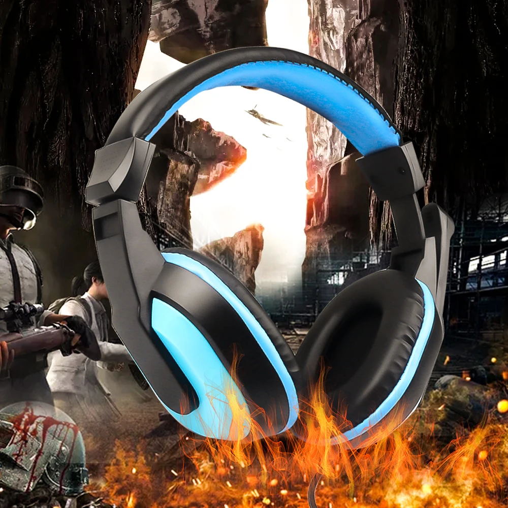 Профессиональная игровая гарнитура kebidu для ПК игровые стереонаушники полного