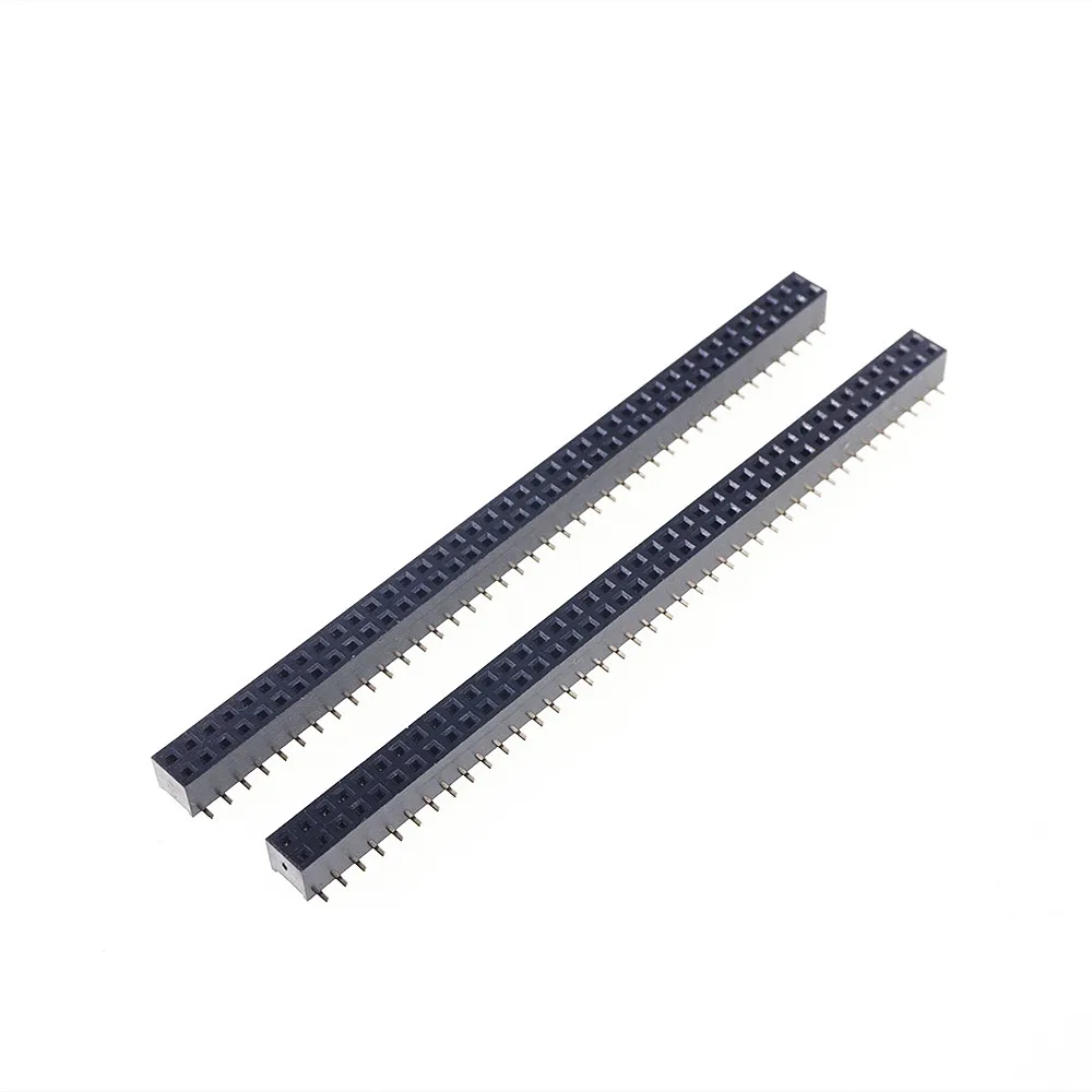 1000 шт. 2x40 P 80 Pin 2 0 мм штыревой разъем Женский двойной ряд SMT PCB поверхностное