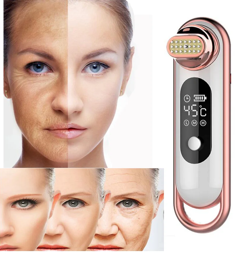 2020 New Portable Electric Facial Massage RF Instrument Beauty Care With Multifunction RF Facial Beauty Instrument