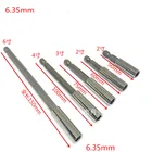 Магнитная ветровая дубинка 14, удлинитель 6,35, 5075100150 мм, детали сопла для электродрели 23456 дюйма