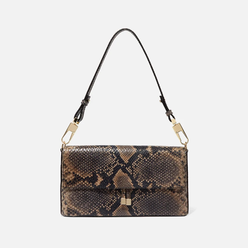 

Women Crocodile Bag Bolsas Luxury Designer Handbags Ladies pu Leather Handbags Stone Messenger Purse Retro Baguette Tote Bags