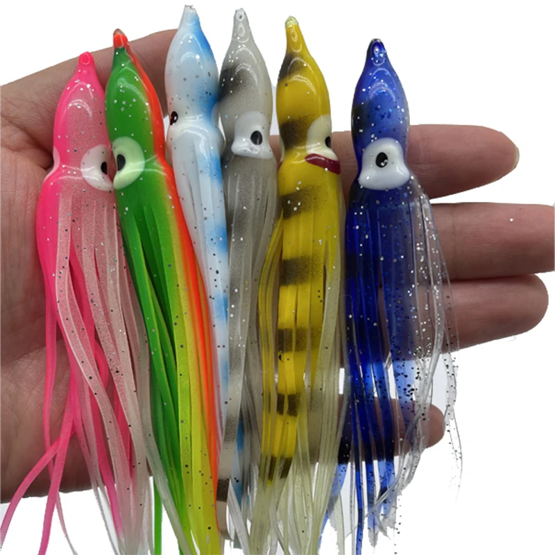 10 шт. светящиеся приманки для морской рыбалки 12 см | Спорт и развлечения
