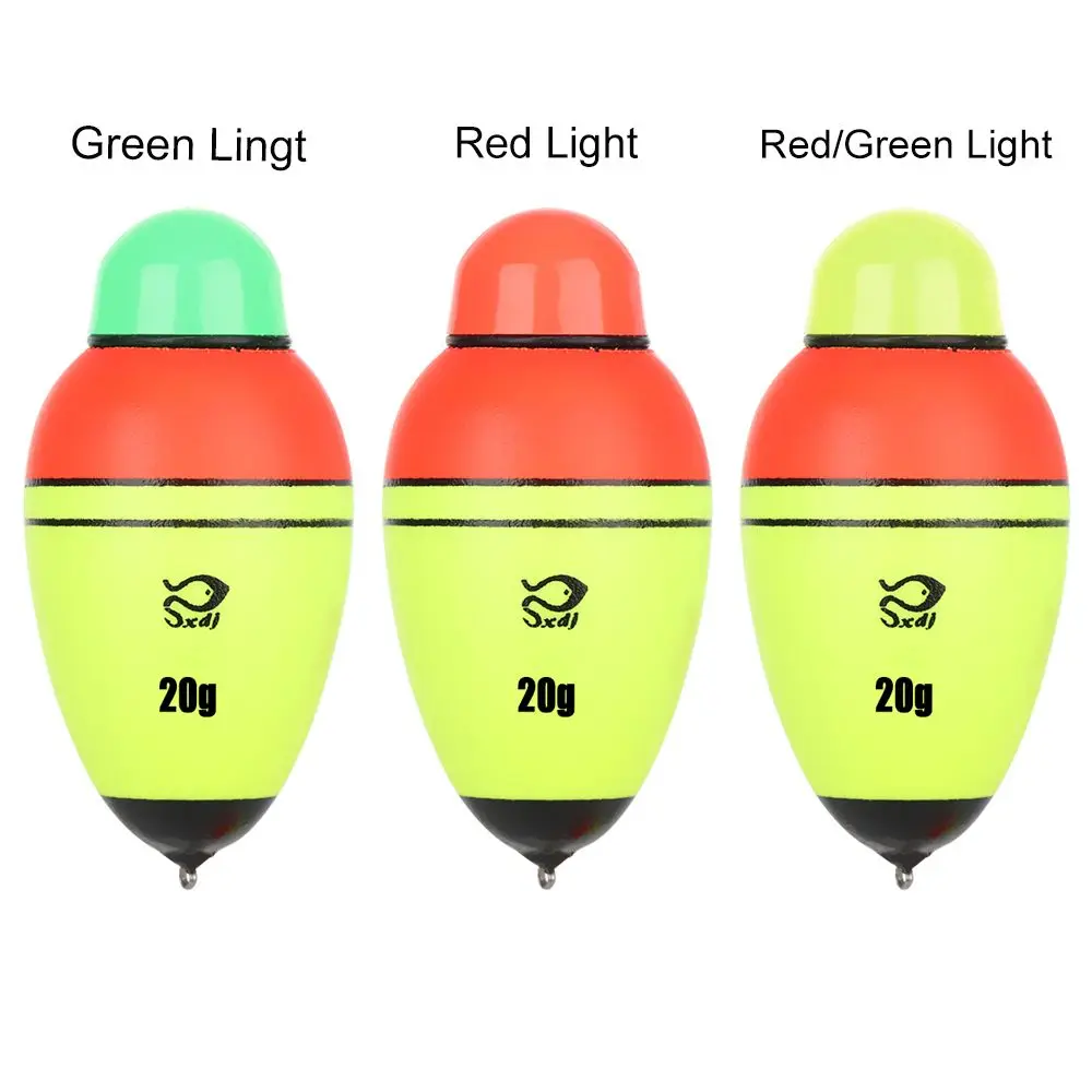 1 шт. электронный поплавок для рыбалки с кнопкой ночная пластикосветильник палка