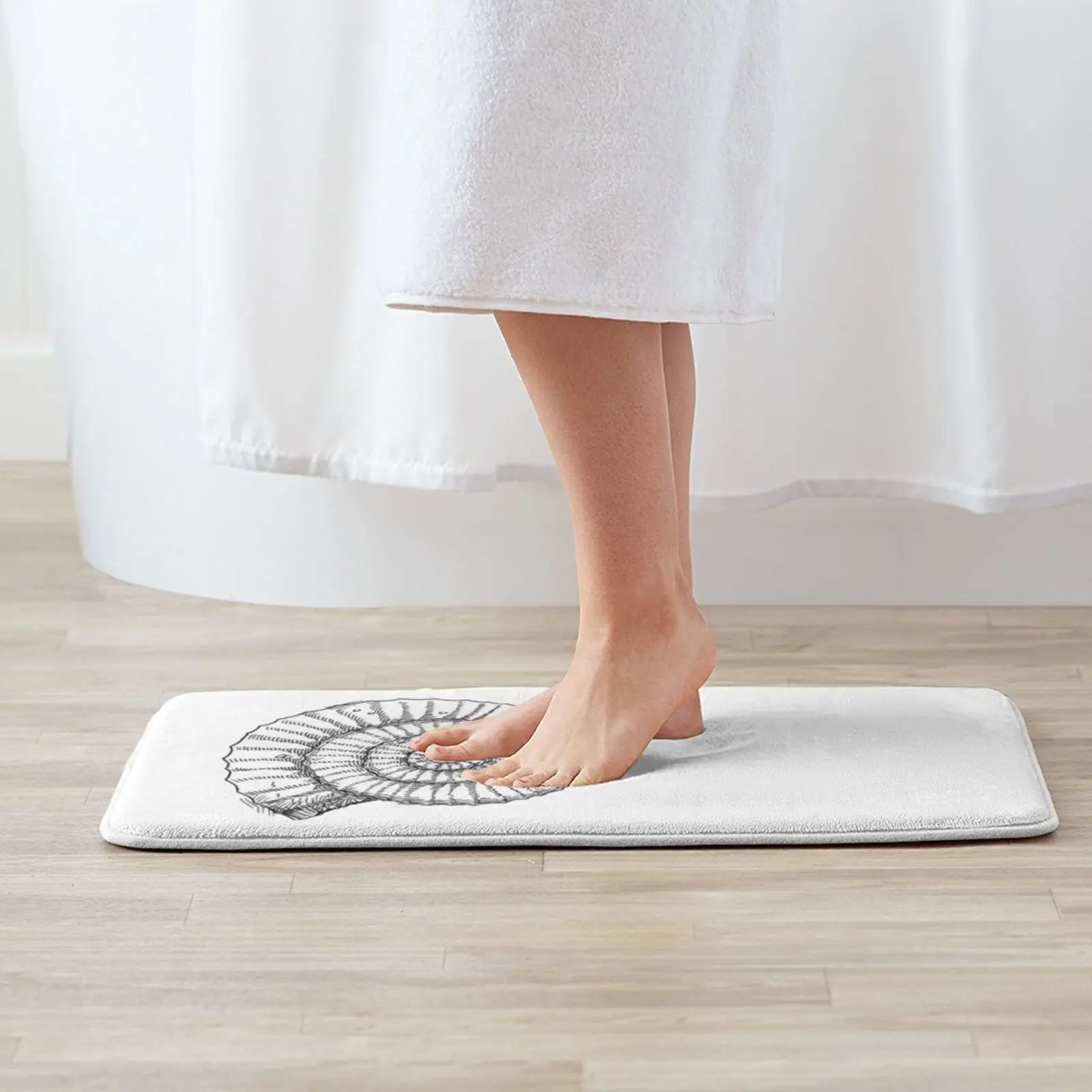 Коврик-подстилка Fibonacci Мягкий Нескользящий ковер-подстилка для изучения истории