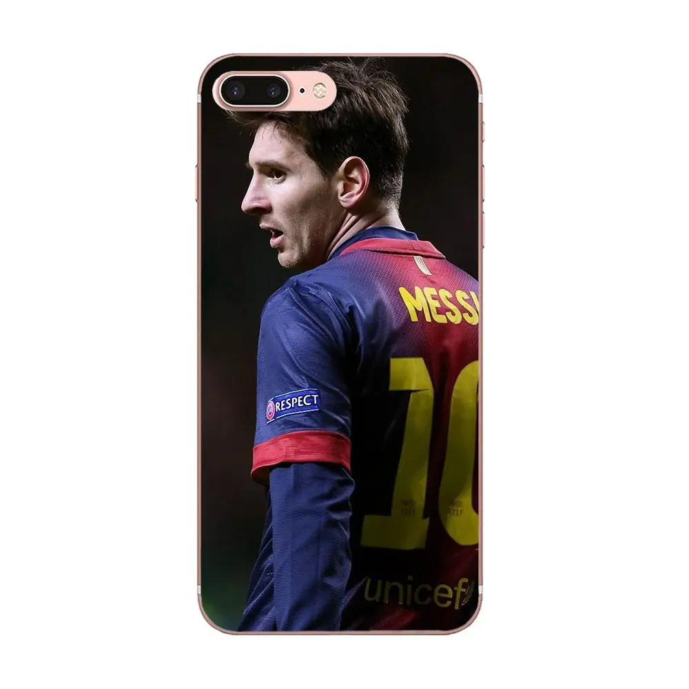 Спортивные звезды для Apple iPhone 4 5 5C 6 6S 7 8 Plus X XS Max XR мягкие защитные очки футбола |
