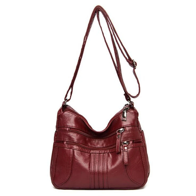 

Women Handbag Pu Leather Casual Tote Bag Classic Bronze Ladies Shoulder Bag Fashion Lady Large Capacity Crossbody Purse
