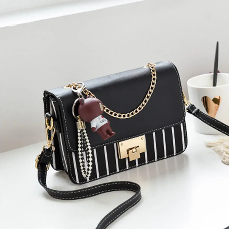 2019 новая сумка тоут поставляется с выдуманной полосатой сумкой которая
