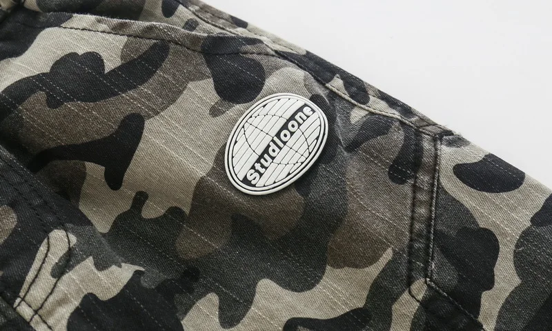 Осенние брюки для маленьких мальчиков камуфляжные штаны хлопковые детские