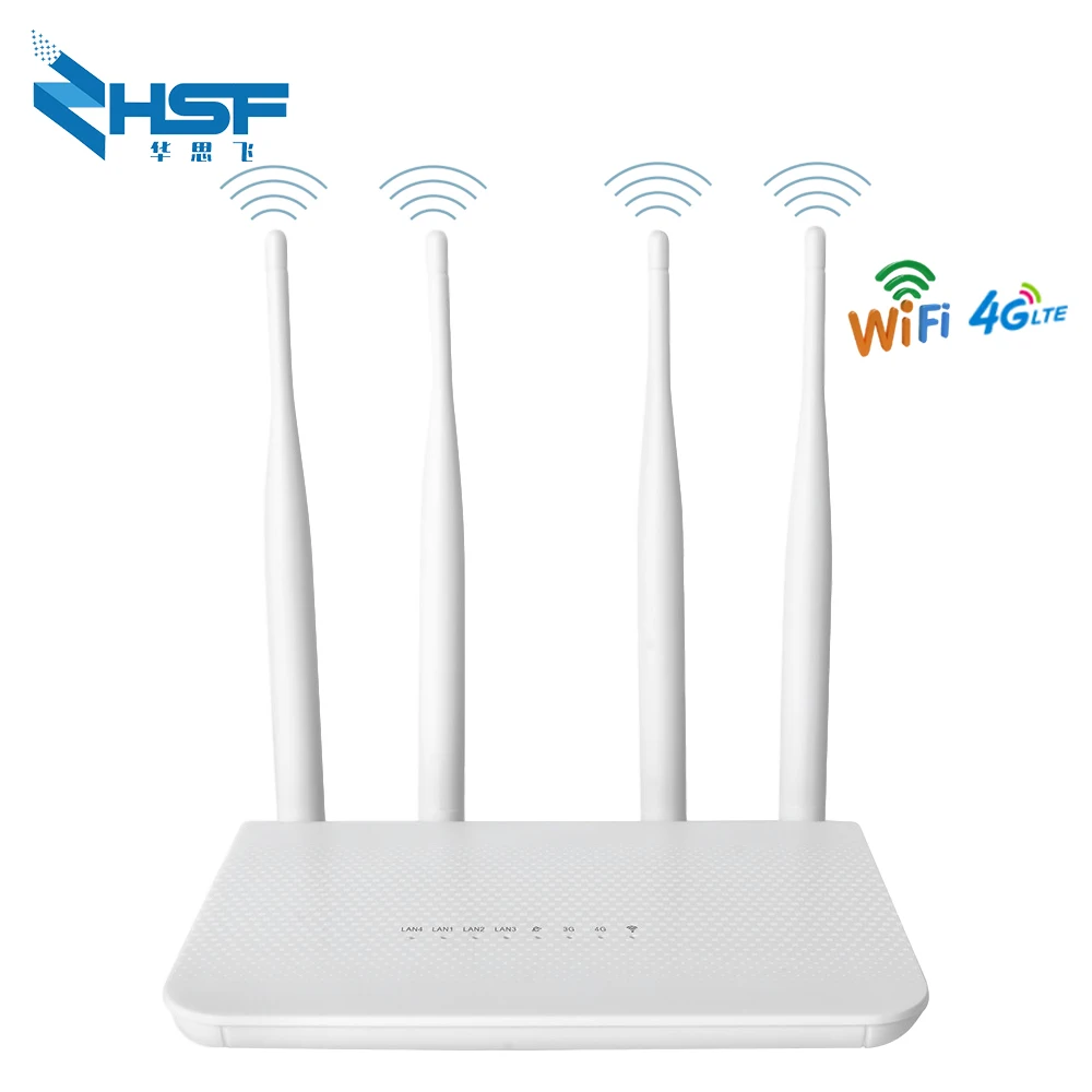 Недорогой беспроводной маршрутизатор 300 Мбит/с 4G LTE VPN CPE 3G/4G Мобильная точка