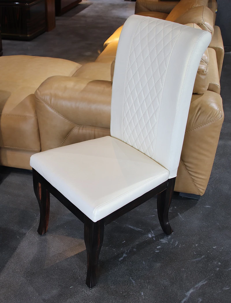 Dining Chair Топ мебель современный 4 6 8 мест Мраморный Топ твердый деревянный обеденный столик Лидер продаж в малайзии - Цвет: Dining Chair