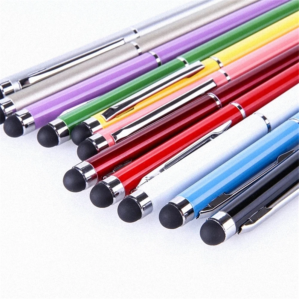 

5Pcs Smartphone Stylus Pens Ballpoint Pen Touch Pen Tablets Pen For Capacitive Screen Portable