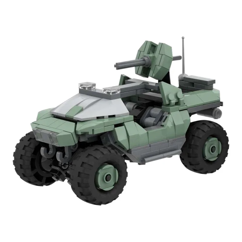 343 шт. Детский конструктор MOC Halos UNSCs M12 Warthogs | Игрушки и хобби
