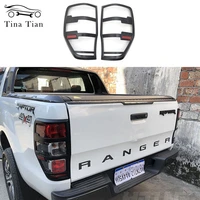 for ford ranger t6 t7 t8 2012 2019 2020 wildtrak carbon fiber color tail lights cover ranger t6 t7 t8 accessory
