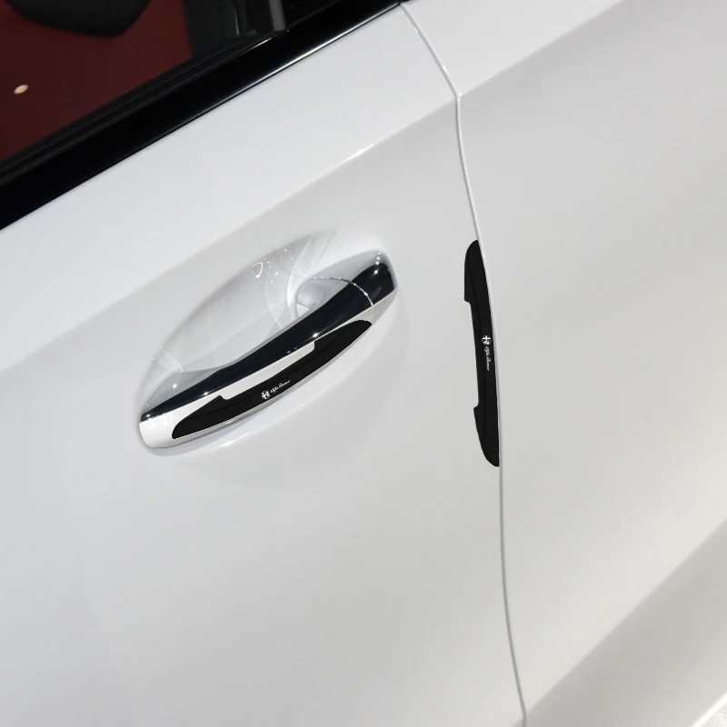 Противоударная полоса на дверь автомобиля 4 шт. защитная накладка для Alfa Romeo Spider