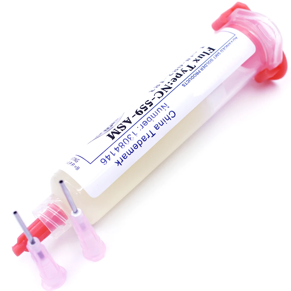 Флюс для пайки без свинца припой и иглы 2 шт. 10 куб. См | Инструменты