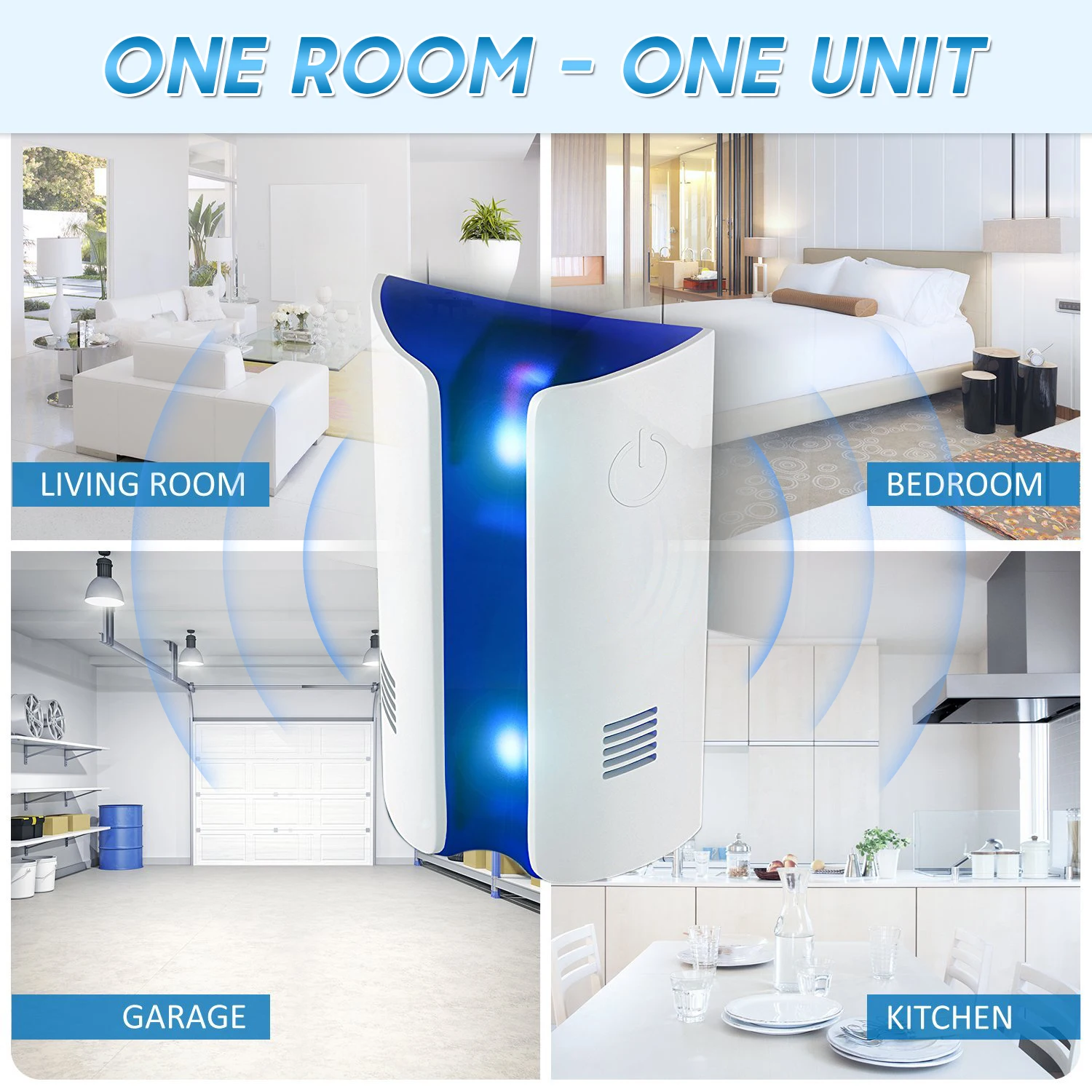 Ультразвуковая электронная мышь Репеллент убийца с преобразованием частоты для