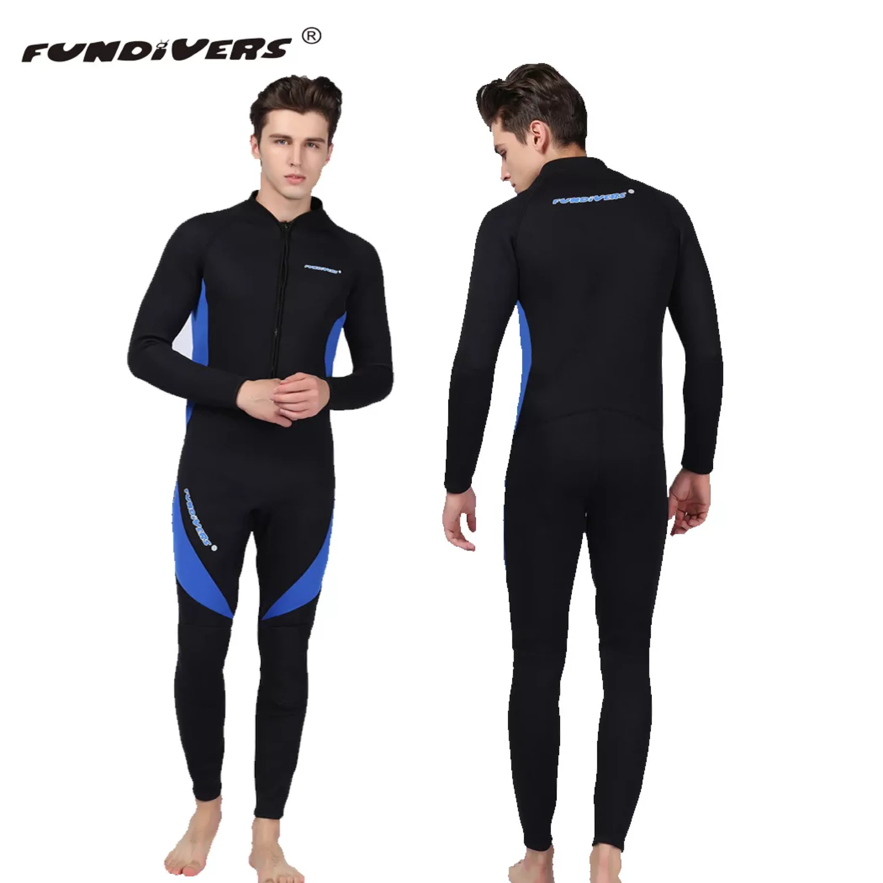 

3MM Neoprene Wetsuit One-Piece and Close Body Diving Suit for Men Scuba Dive Surfing Snorkeling Spearfishing Plus Size