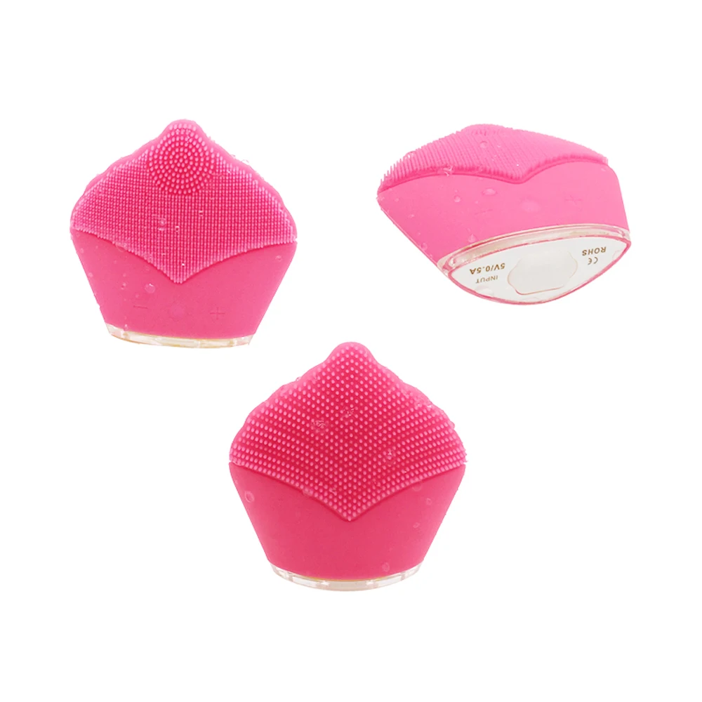 Силиконовая щетка для чистки лица с USB-портом 1 комплект |