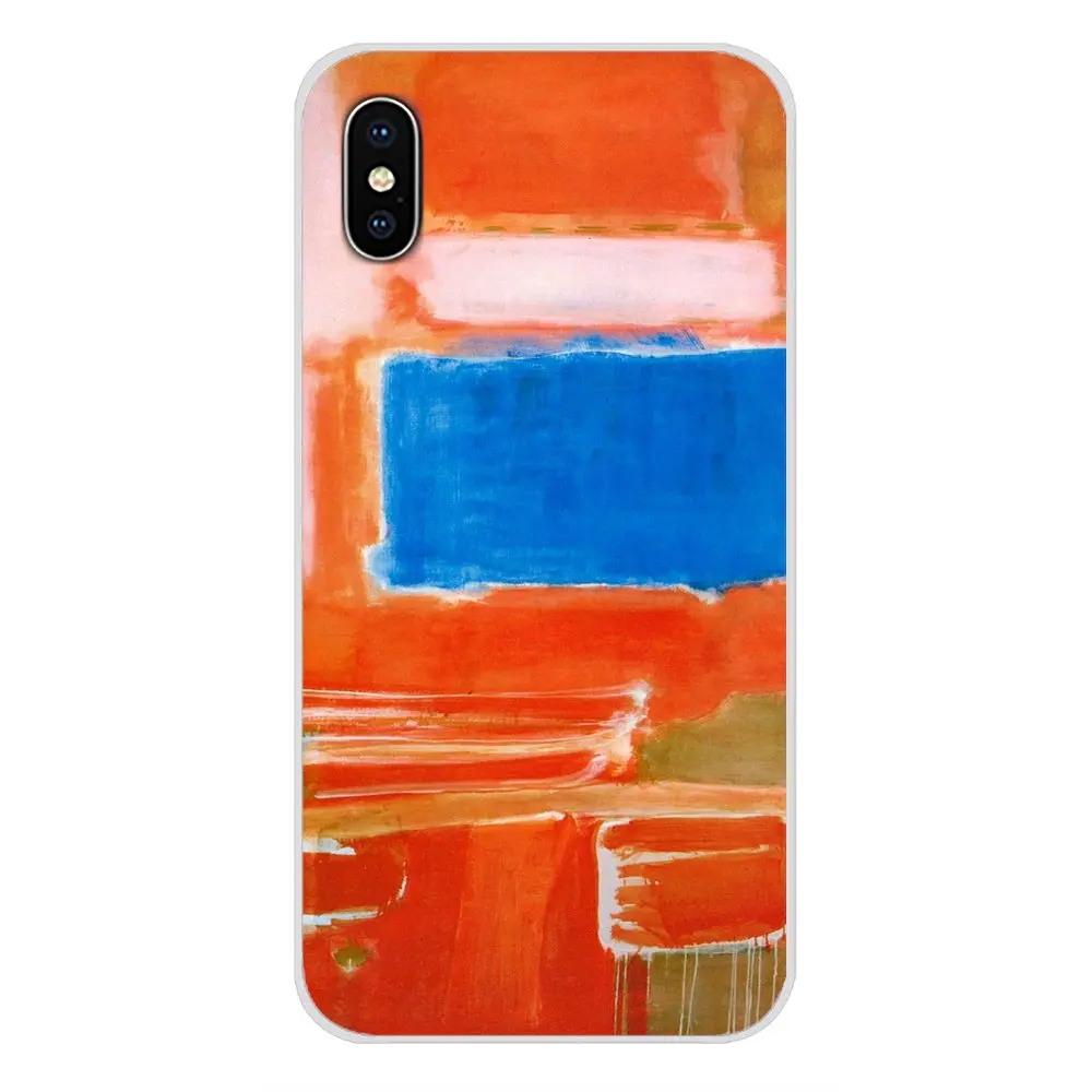 images 9 Для Apple IPhone X XR XS 11Pro MAX 4S 5s 5C SE 6S 7 8 Plus ipod touch 5 6 Аксессуары чехлы для телефонов Mark Rothko картины - Цвет: images 9