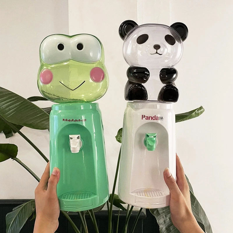 Мультяшный дозатор воды 2 л холодный теплый фотопитьевой фонтан имитация для