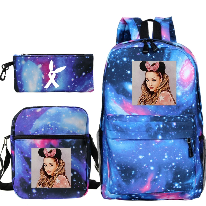 bagpack 19 Модная сумка Mochila Ariana Grande, рюкзак с принтом, школьная сумка для мальчиков и девочек, дорожная сумка, рюкзак для ноутбука-подростка, пеналы для ручек - Цвет: bagpack 19