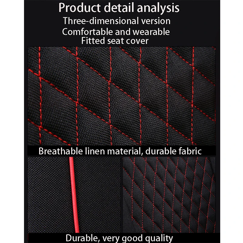 Полный охват льняное волокно сиденья авто чехлы сидений для seat altea сиденье xl