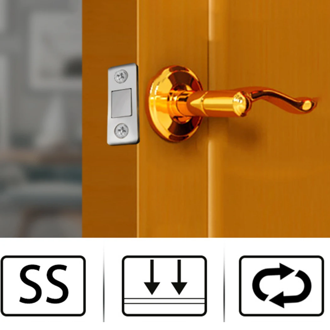 

Tool Door Catch Closer Cupboard Home Invisible Latch For Door Stoppers