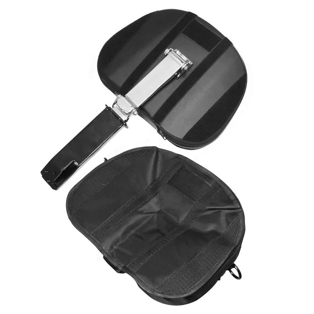 Мотоциклетный черный штепсельный регулируемый комплект спинки водителя