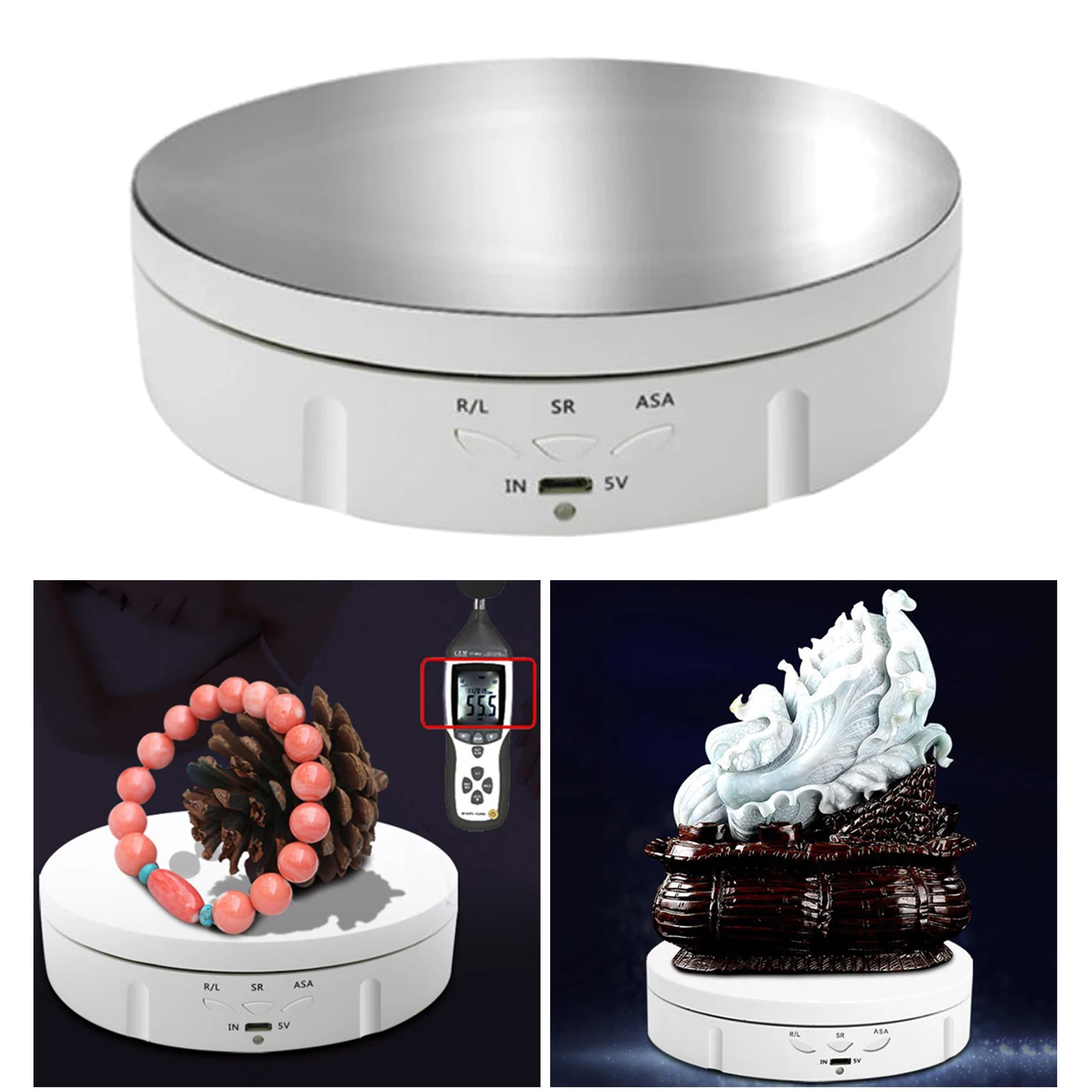 Вращающаяся витрина из АБС-пластика поворотный стол игрушки для хобби 3D