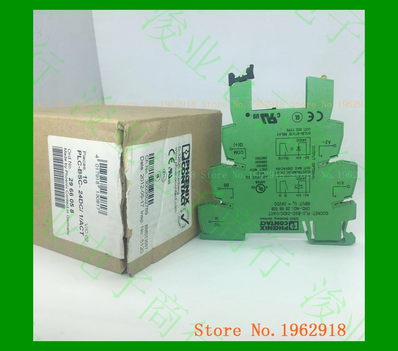 Relay base 2966058 PLC-BSC-24DC/1/ACT | Обустройство дома